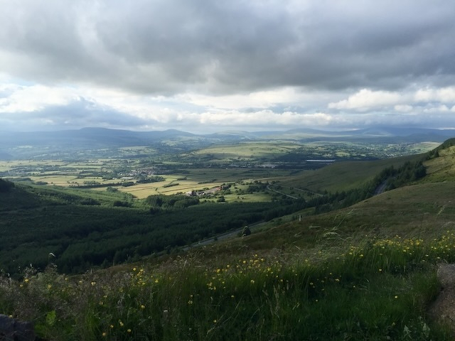 From the Rhigos Mountain